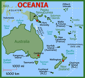 fidji carte australie