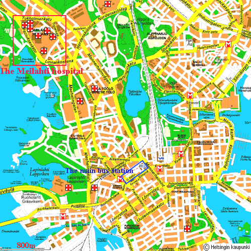 carte helsinki