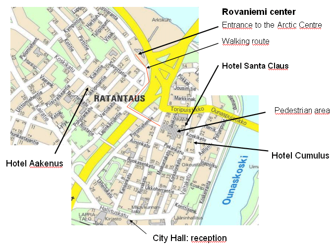 rovaniemi centre plan