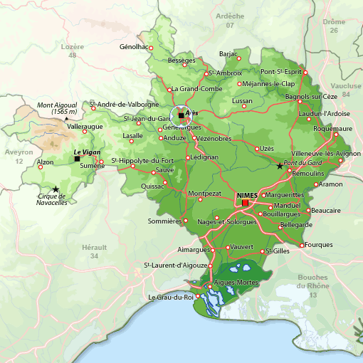 Ales regions plan