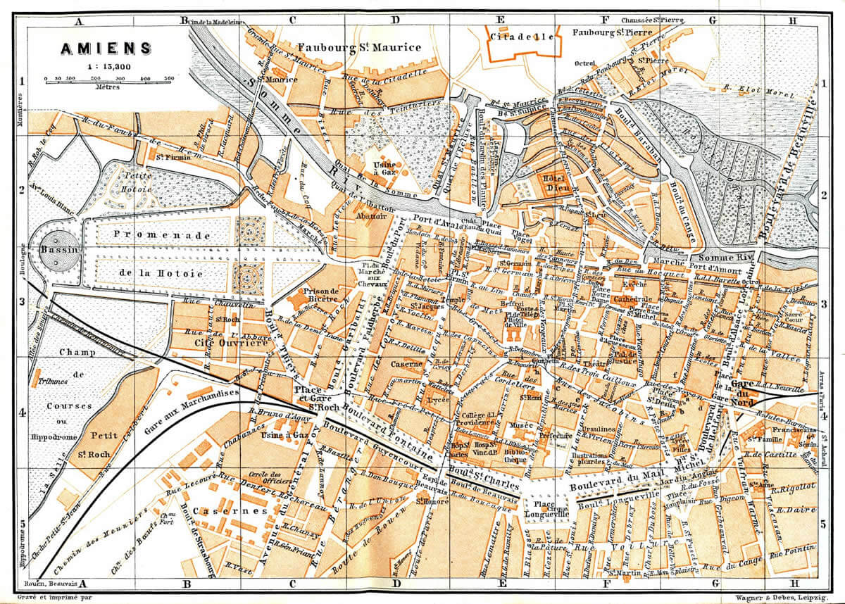 plan de Amiens 1899