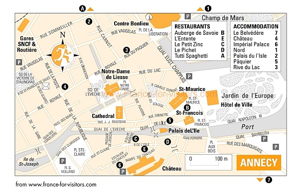 annecy street plan