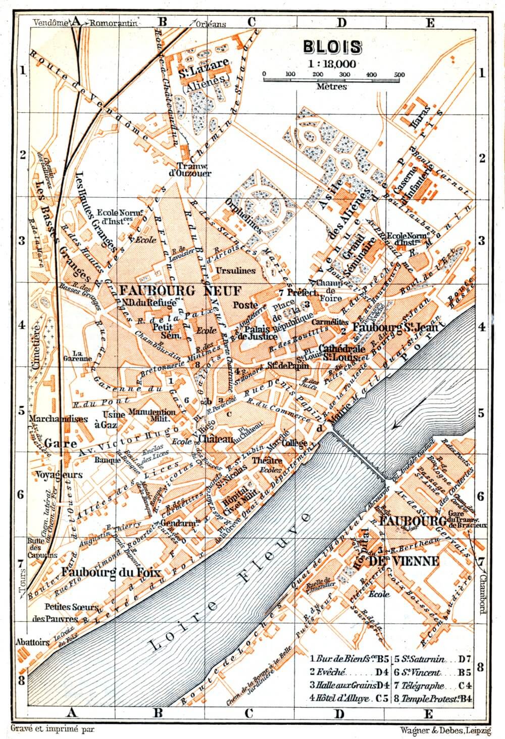 plan de Blois 1899