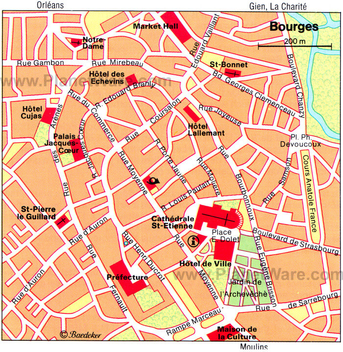 Bourges plan