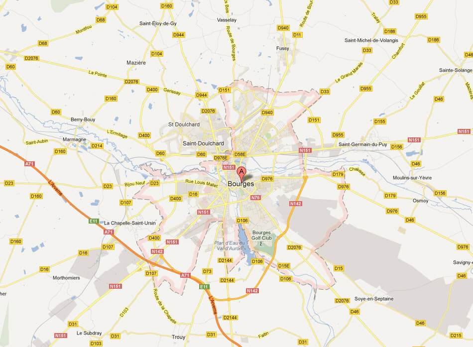 plan de Bourges