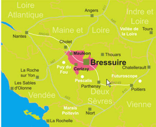 Bressuire zone plan