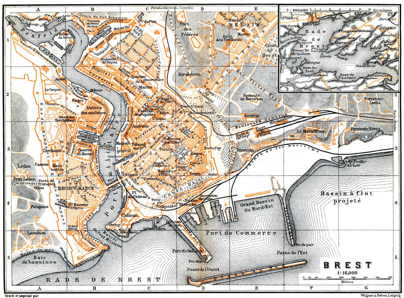 plan de Brest 1899