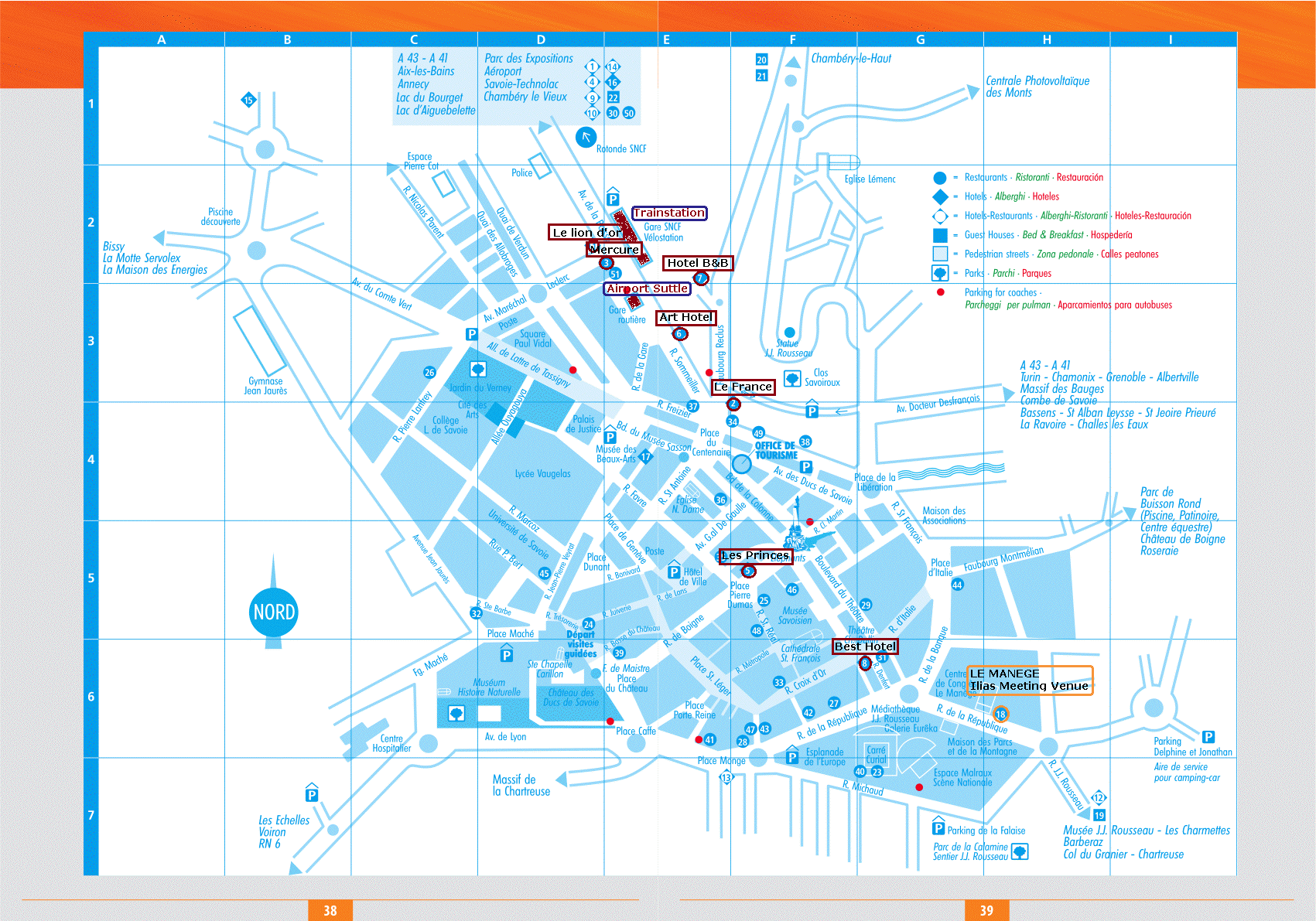 Chambery plan