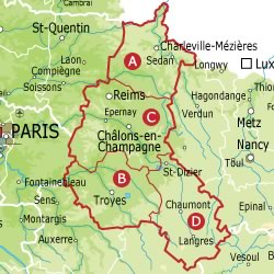 carte Champagne Ardenne