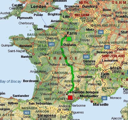 france Clermont Ferrand plan