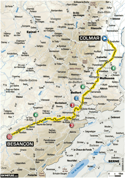 Colmar besancon plan