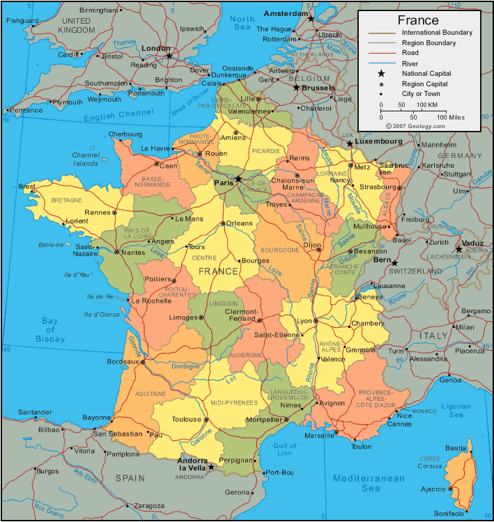 france carte