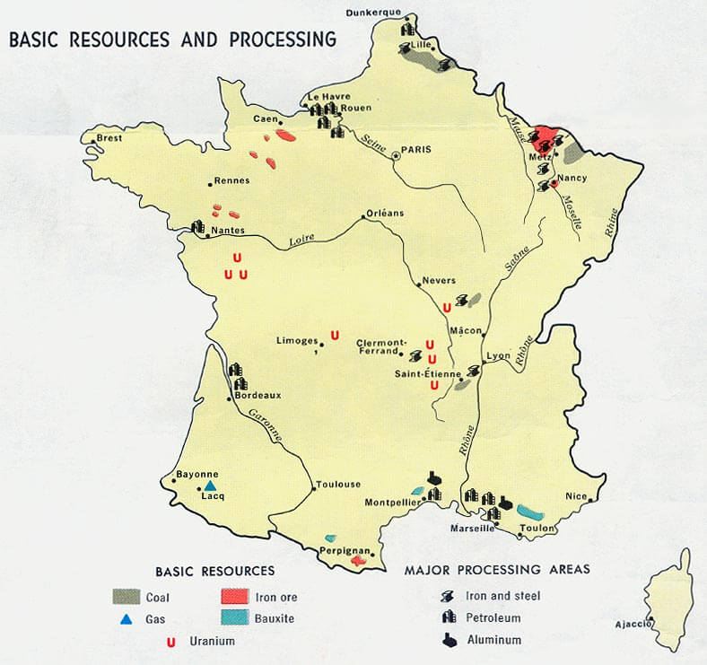 france ressources carte