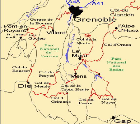 Grenoble regions plan