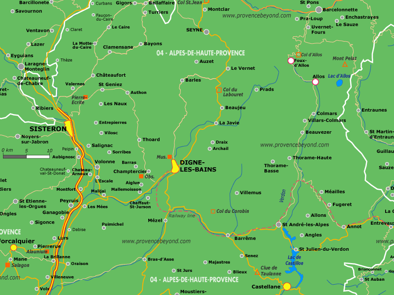 Marseille regions plan