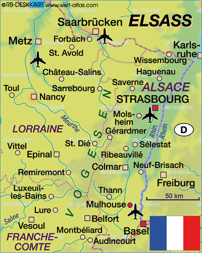 Mulhouse regions plan