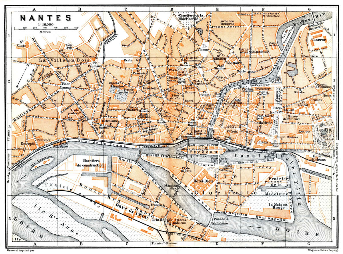 Nantes plan 1899