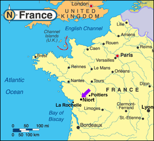 france Niort plan