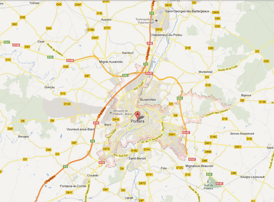 plan de Poitiers