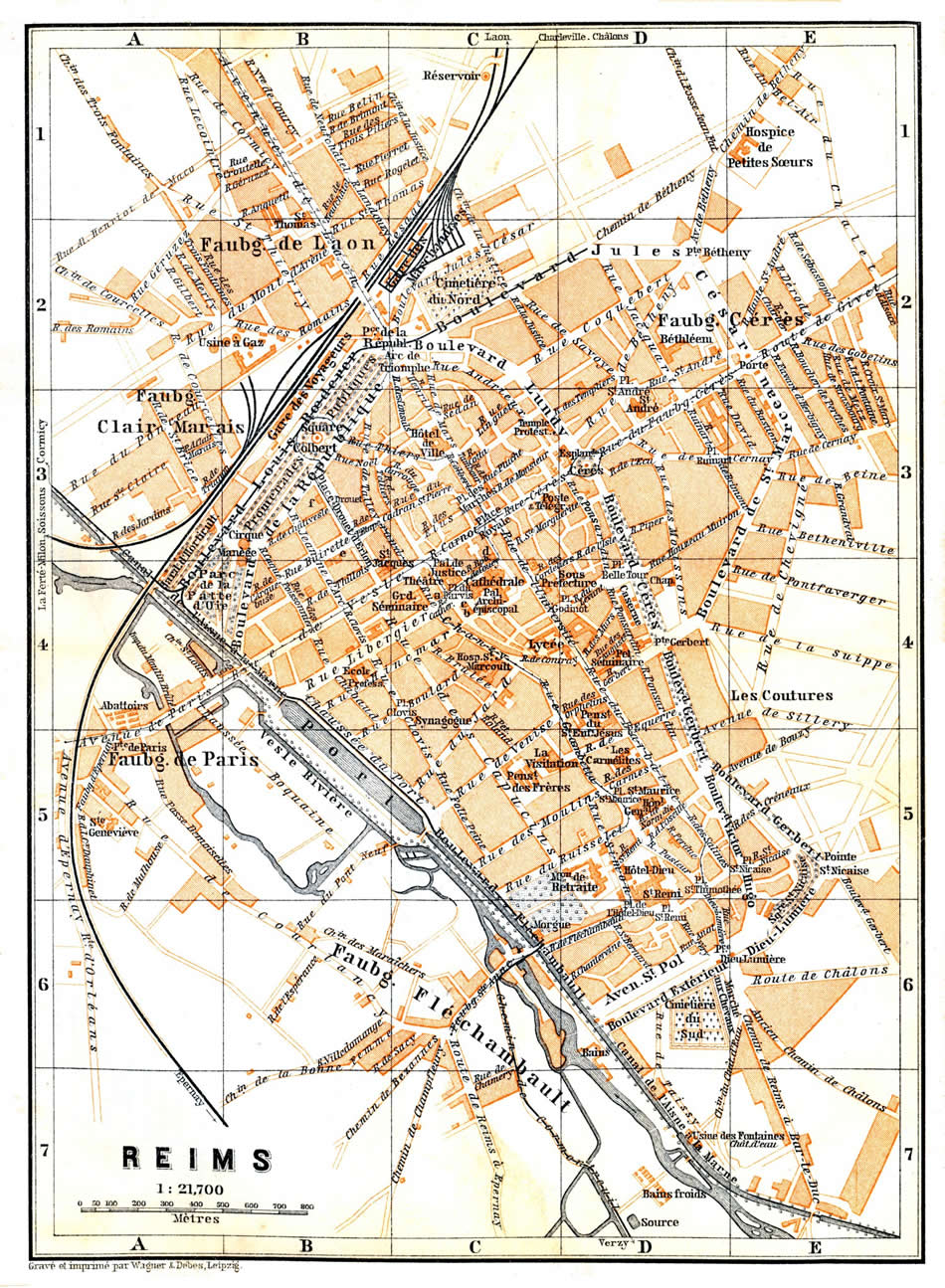 Reims plan 1899
