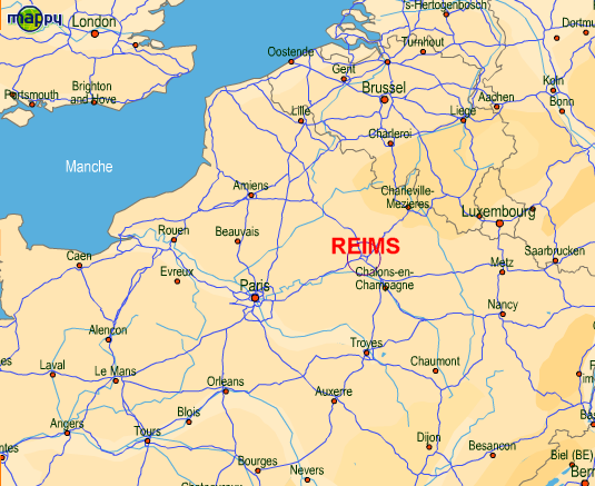 reims paris plan