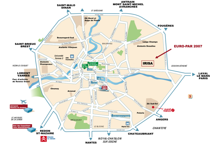 Rennes plan