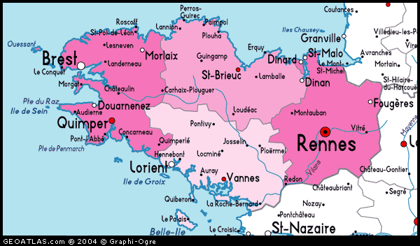 Rennes regions plan