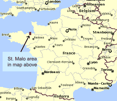 france Saint Malo plan