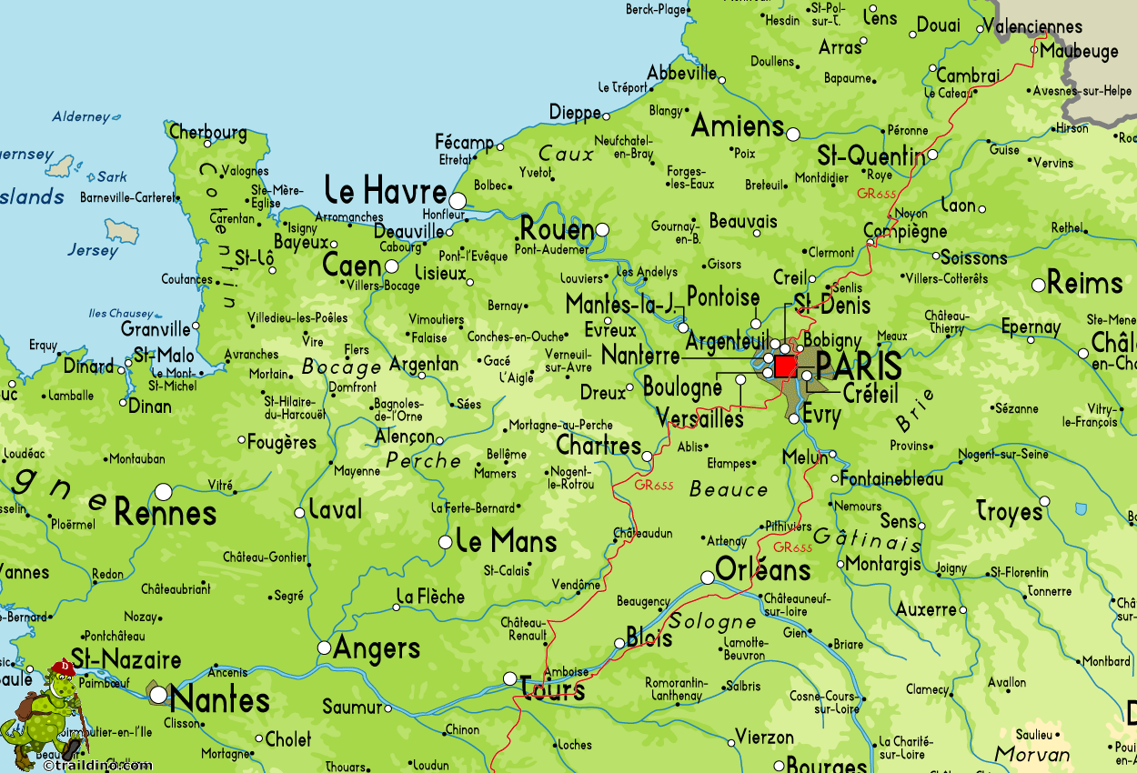 Saint Quentin paris regional plan