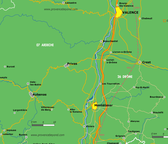 Valence province plan