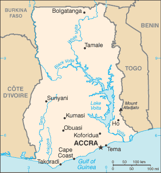 ghana carte