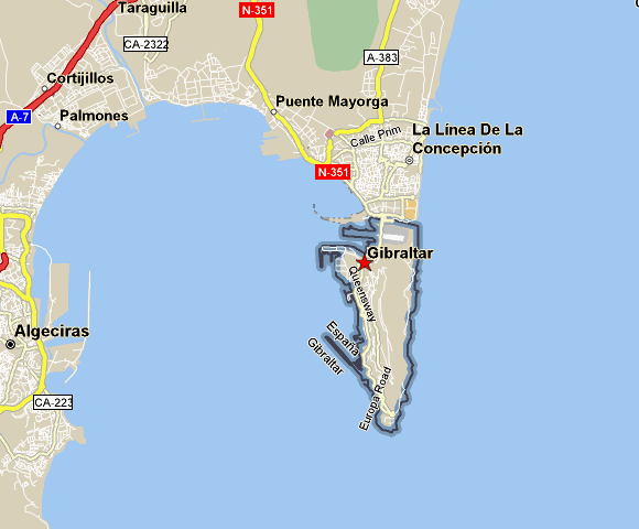 gibraltar carte