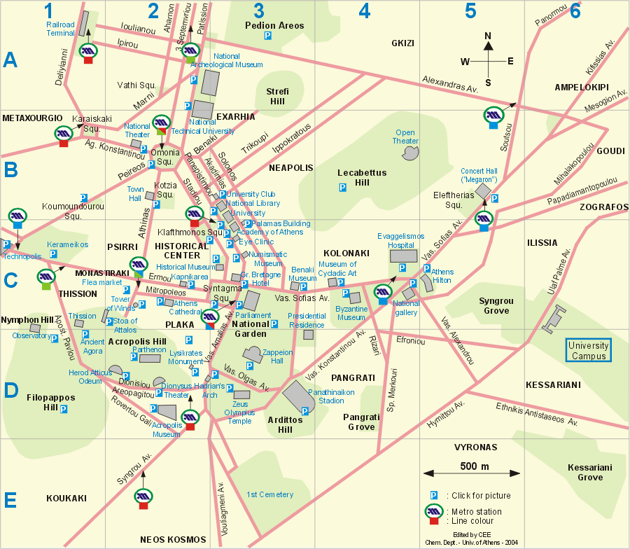 athens ville plan