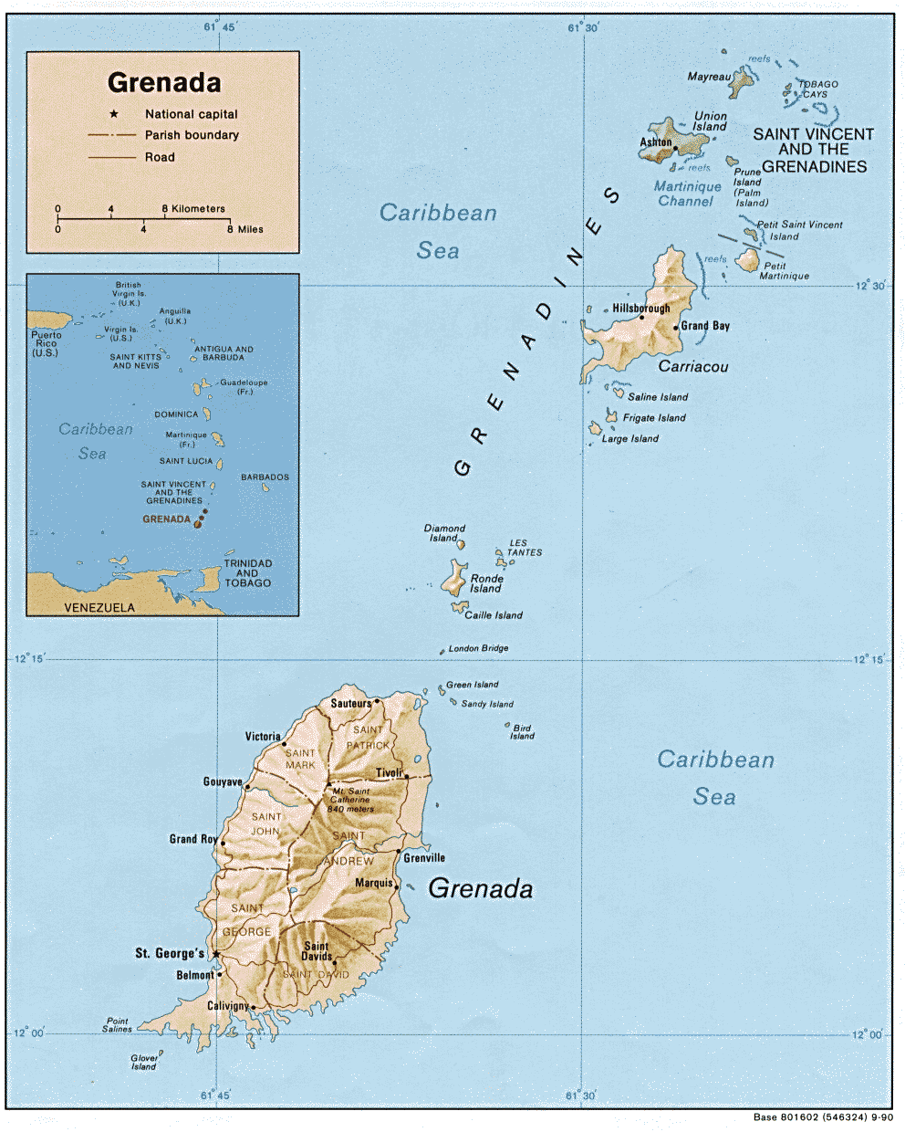 carte du grenada