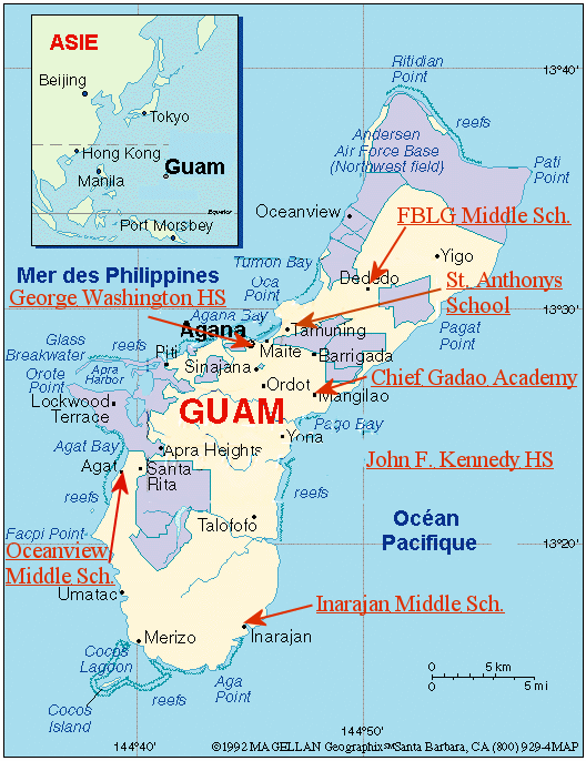 guam carte pacifique