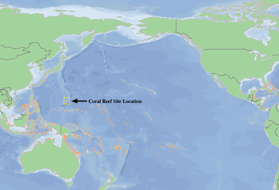 guam carte monde