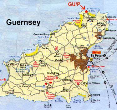 carte du guernsey