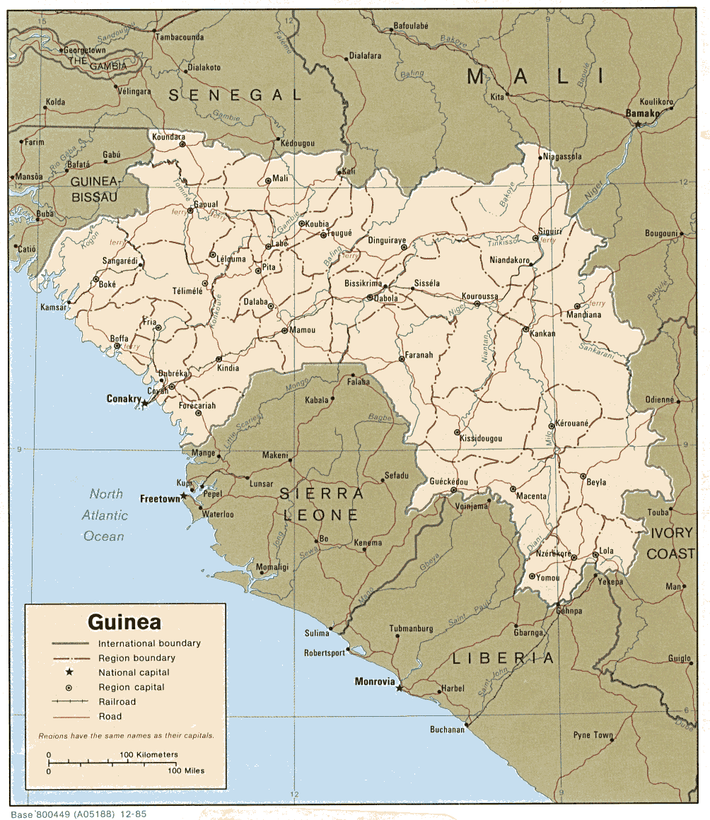 guinee carte