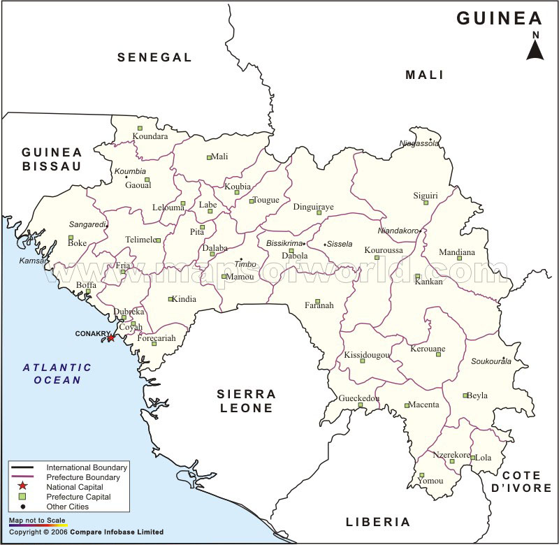 guinee carte