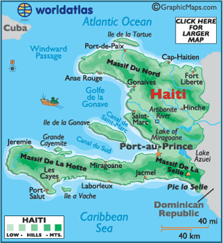 haiti carte