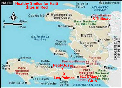 haiti villes carte
