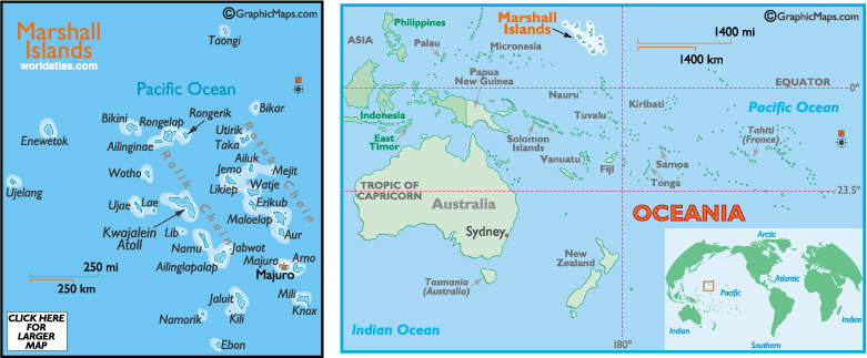 carte du iles marshall