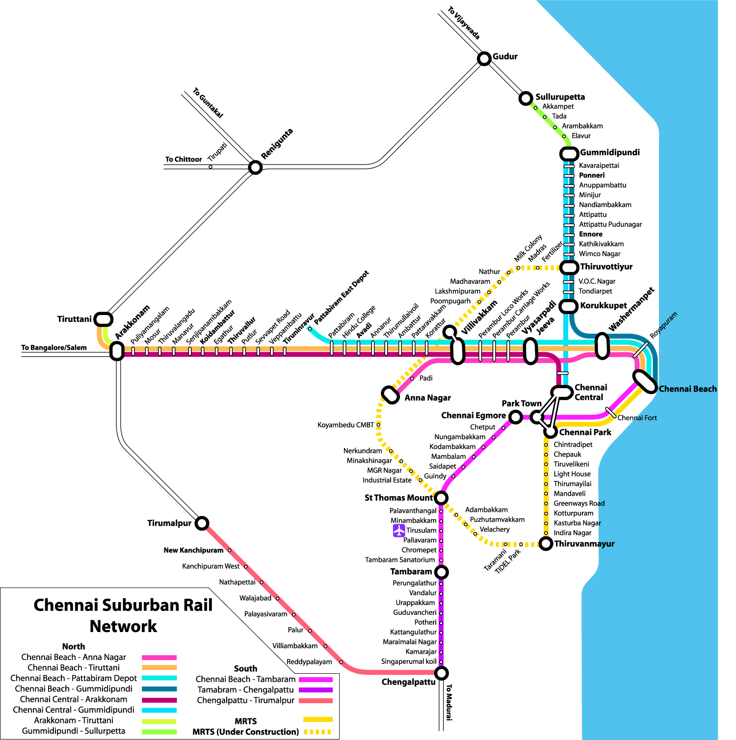 chennai rail plan