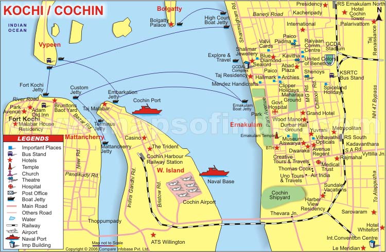kochi Cochin plan