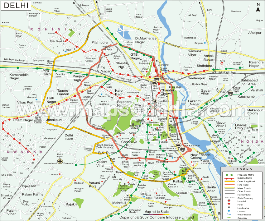 plan de delhi