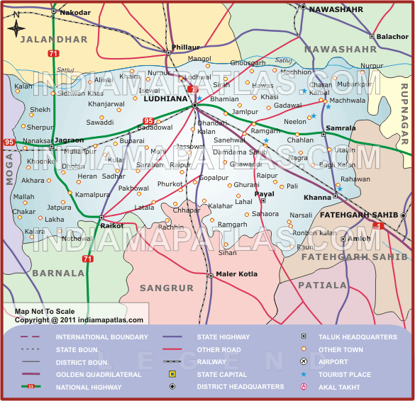 ludhiana quartier plan