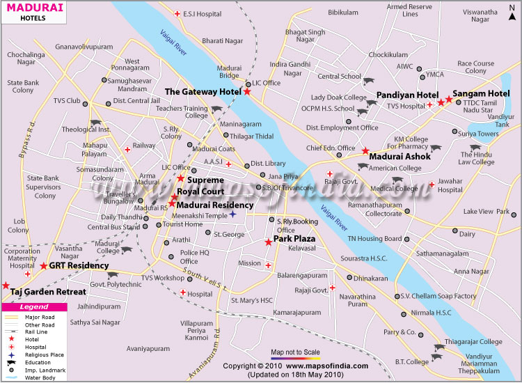 madurai hotels plan