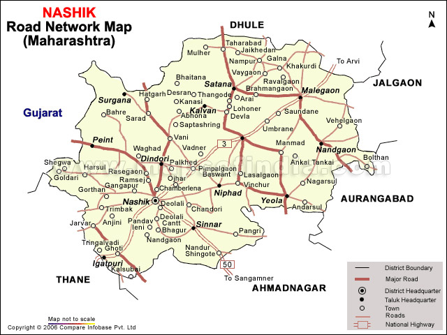 Nasik itineraire plan