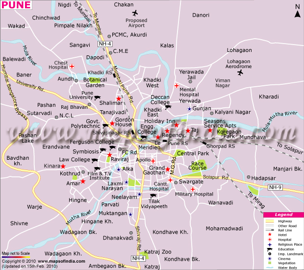 pune poona ville plan