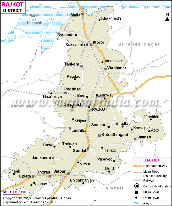 Rajkot quartier plan